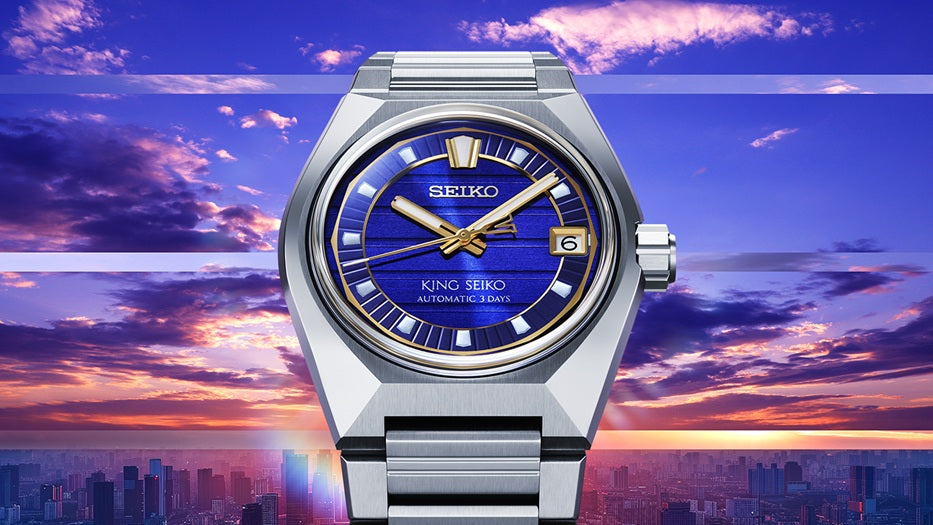 More than 50 years after its launch, the King Seiko VANAC is reborn with a new mechanical movement and a strong, angular design