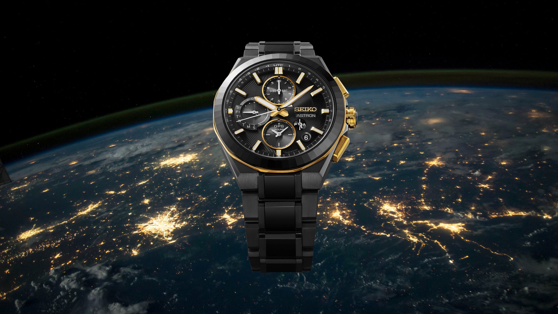 Seiko presents the first Astron GPS Solar watch to combine Dual Time t