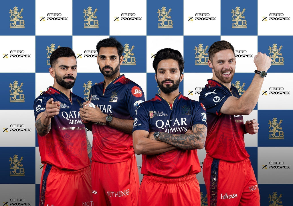 SEIKO Partners with Royal Challengers Bengaluru for IPL 2025, Timeless  Passion Meets Cricketing Excellence!