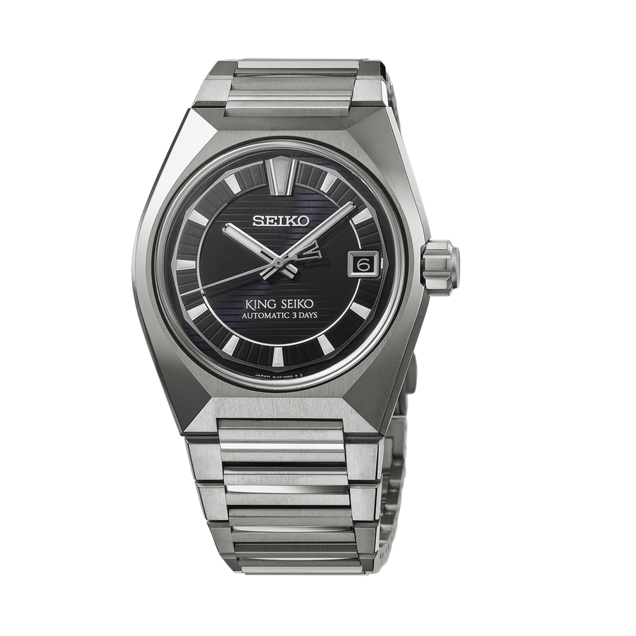 King Seiko Titanium Night Black - HKF003J1
