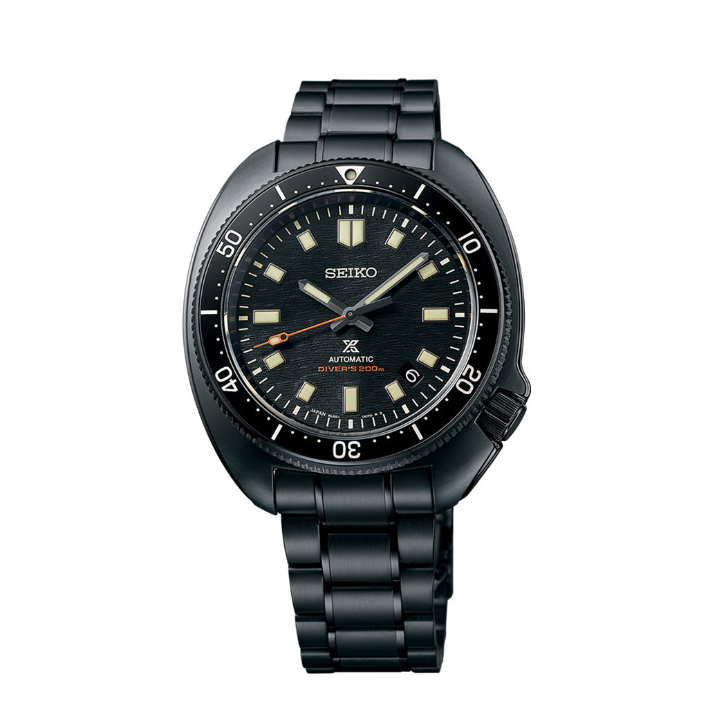 Seiko Prospex Black Series 1970 Mechanical Diver's Modern Re-interpretation Watch SLA061J1