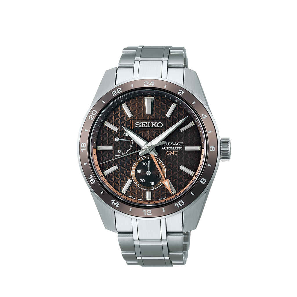 Seiko Presage Sharp Edged Series GMT with SPB225J1