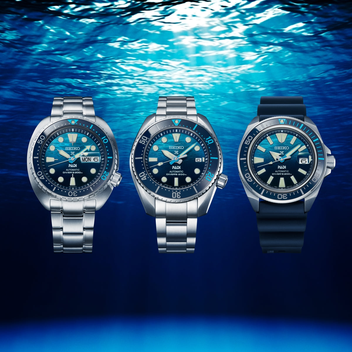 Seiko Prospex Great Blue Samurai PADI Spl Edition Watch SRPJ93K1