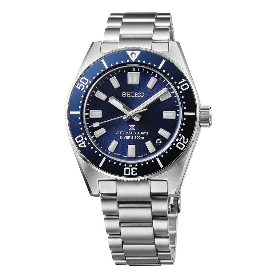 Seiko Prospex 1965 Revival Diver’s 3-day 300m in Scuba Blue Watch SPB451J1