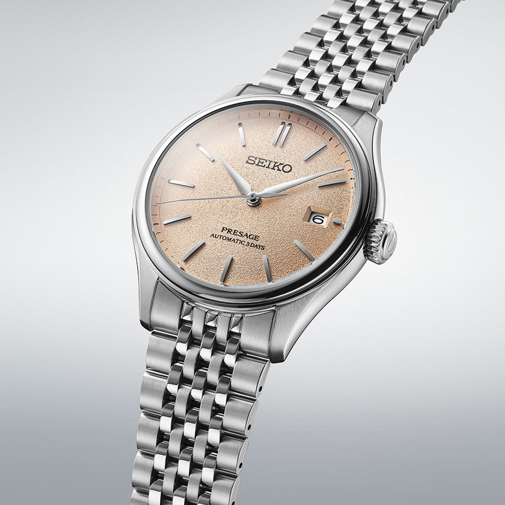 Seiko Presage Classic Series ‘Araigaki’ Watch SPB467J1 with Stainless Steel Band
