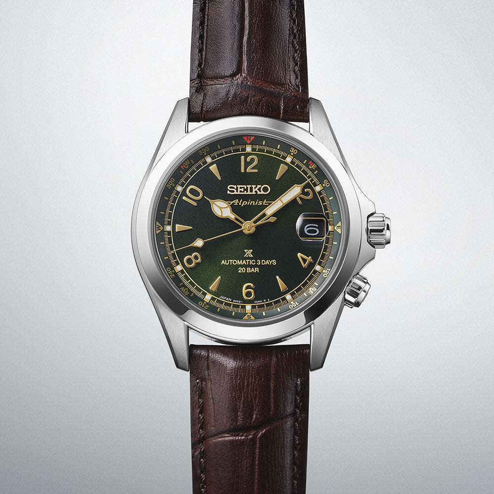 Seiko Prospex Alpinist in ‘Classic Pine’ Green SPB507J1