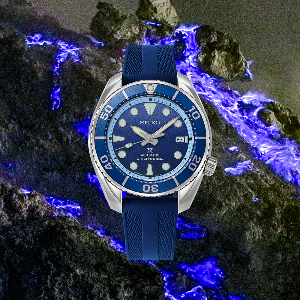 Seiko Prospex SPB543J Asia-Pacific Limited Edition 'Blue Fire Crater' Automatic 200M CASIO Seiko Prospex SPB543J Asia-Pacific Limited Edition 'Blue Fire Crater' Automatic 200M CASIO