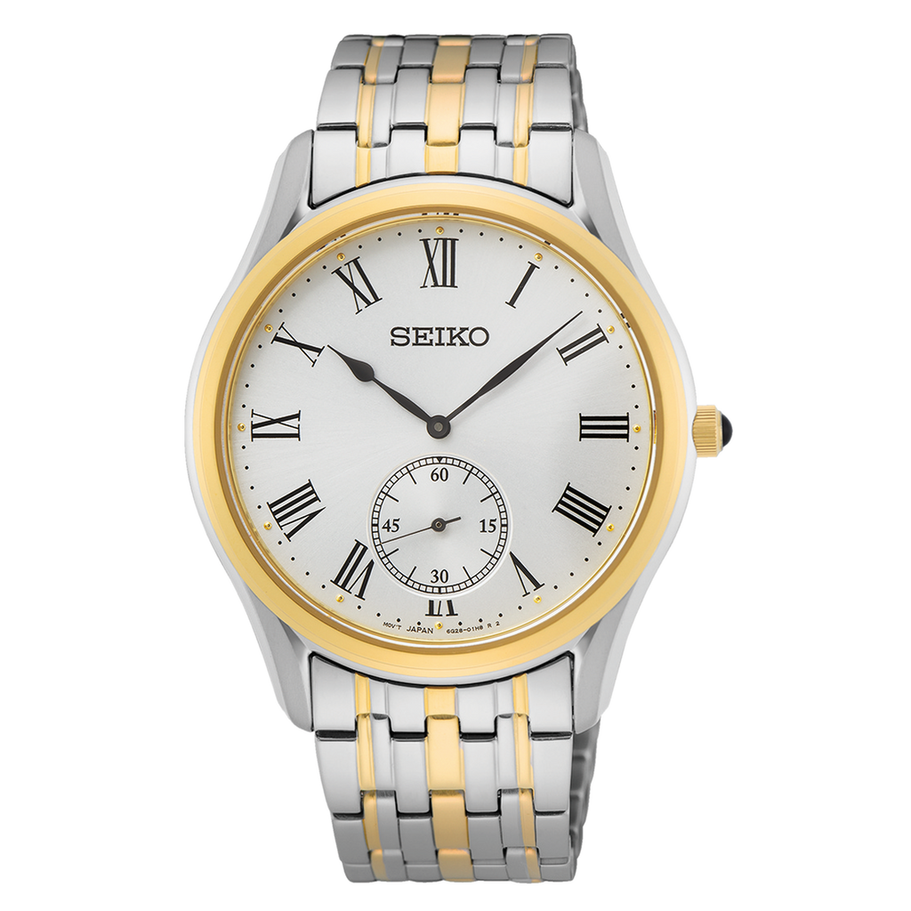 Close View of Seiko Mens Quartz Watch SRK048P1