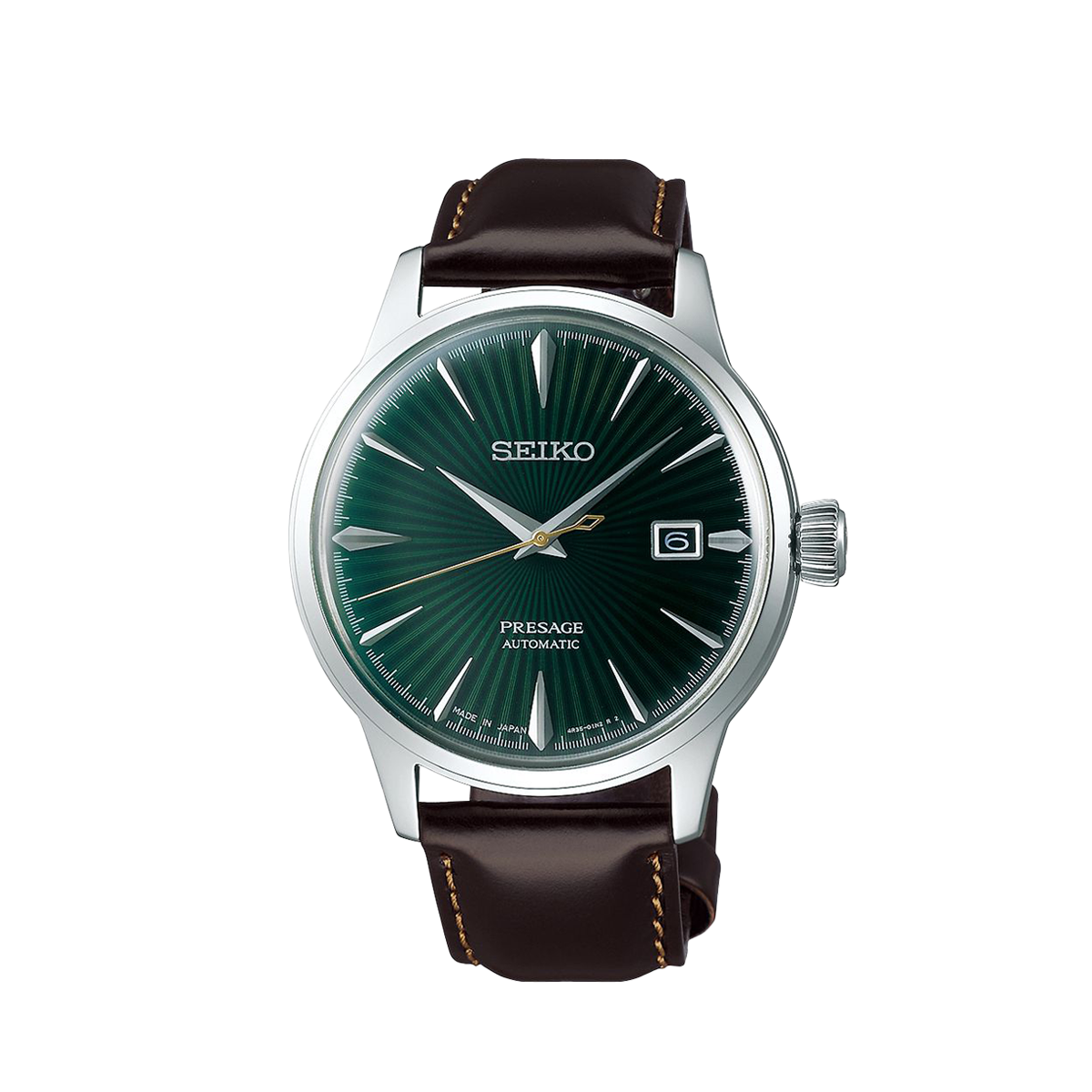 Seiko watches deals with leather straps