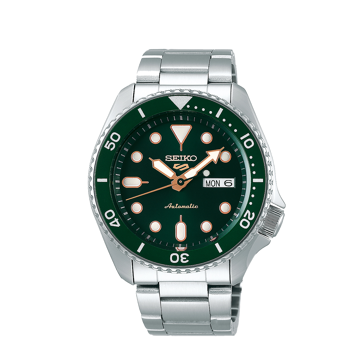 Seiko automatic green best sale