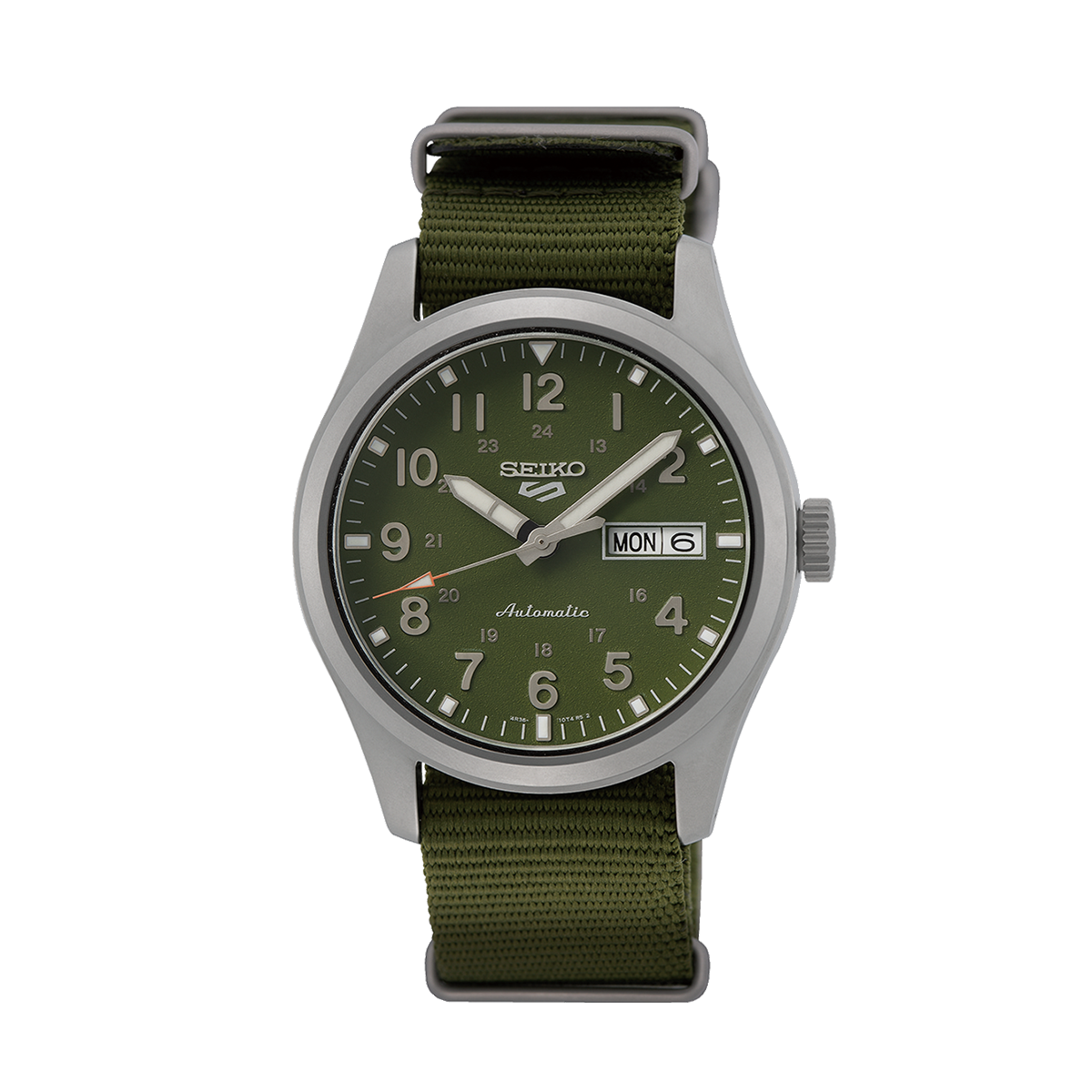 Seiko 5 best sale green dial
