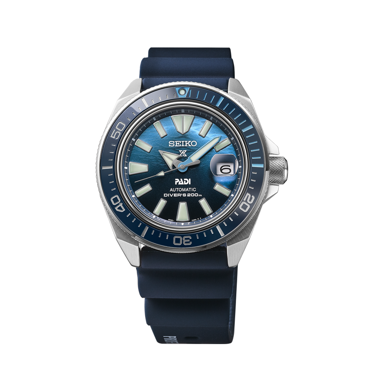 Seiko Prospex Great Blue Samurai PADI Spl Edition Watch SRPJ93K1