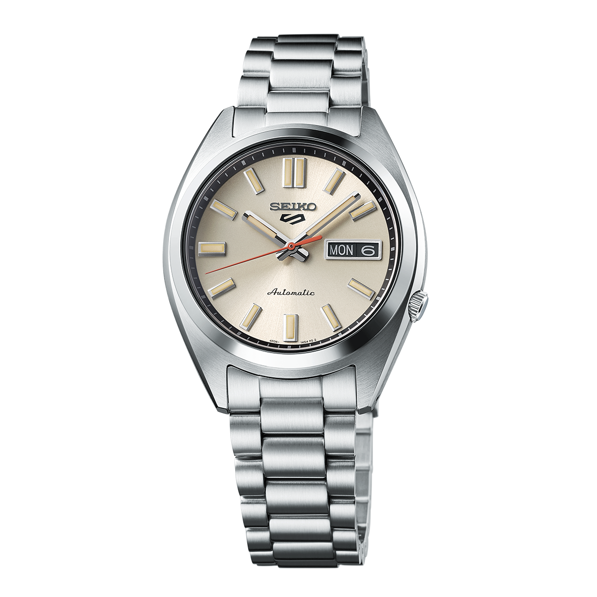 Seiko 5 Sports SNXS Beige Chinos Classic Sports Watch SRPK91K1