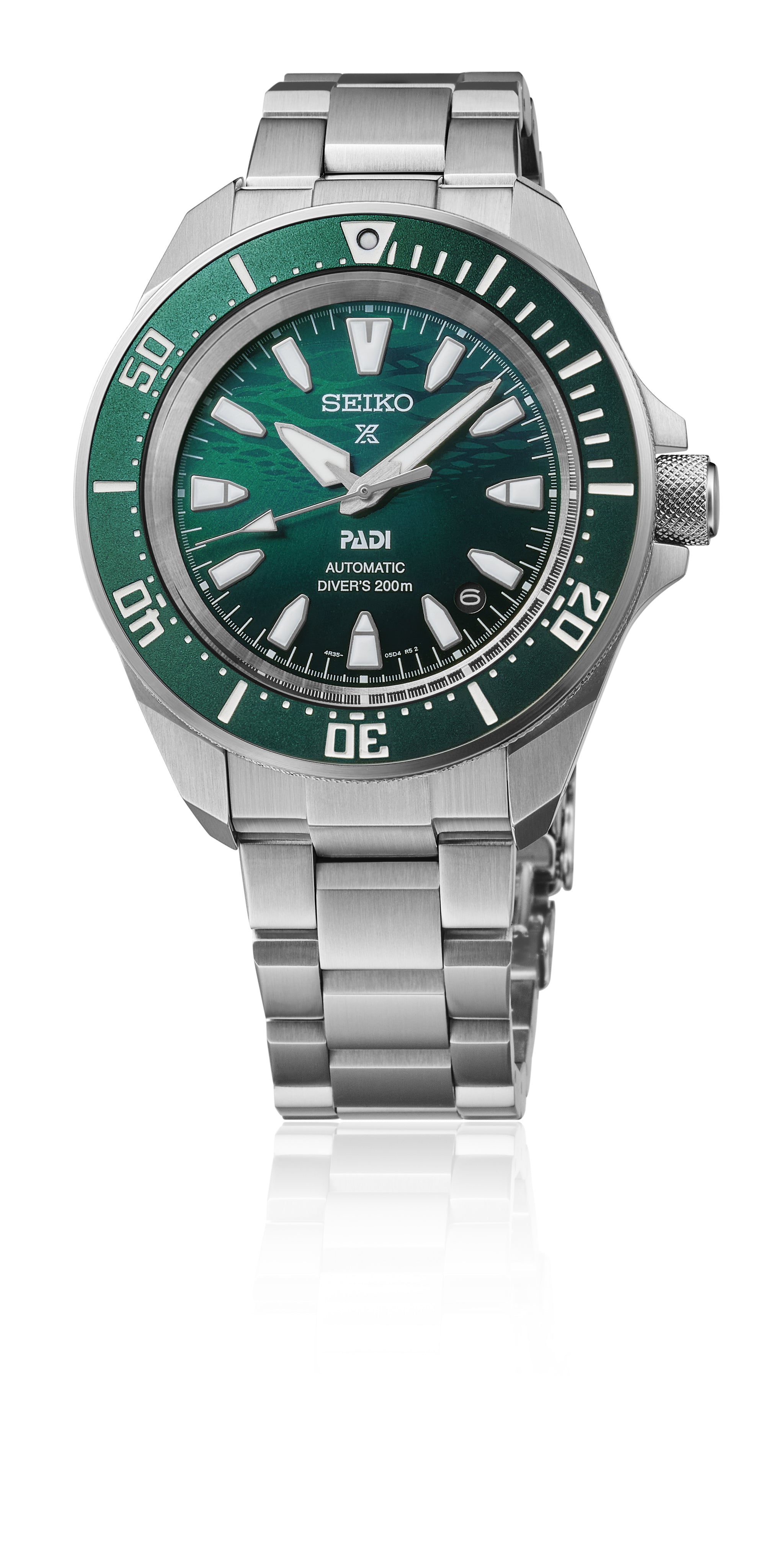 Seiko Prospex PADI 60th Anniversary 4R Compact Mechanical Diver’s Watch in  Underwater SRPL53K1