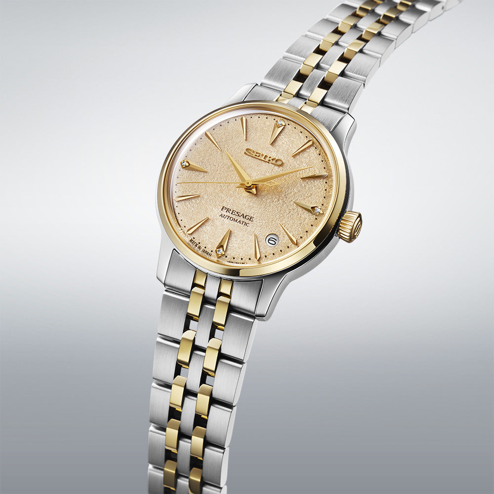 Seiko Presage Frozen Daiquiri Diamond Cocktail Watch SRPL64J1