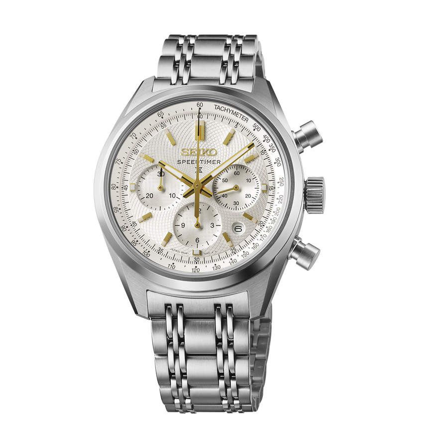 Seiko 145th Anniversary Limited Edition – Prospex Speedtimer Two-tone Mechanical Chronograph - SRQ059J1