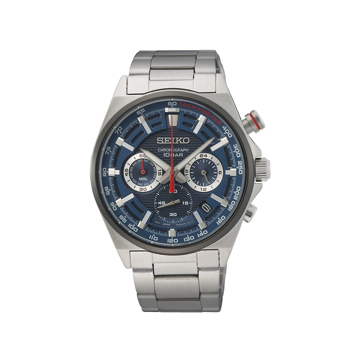 Seiko Dress Chronograph Watch SSB407P1