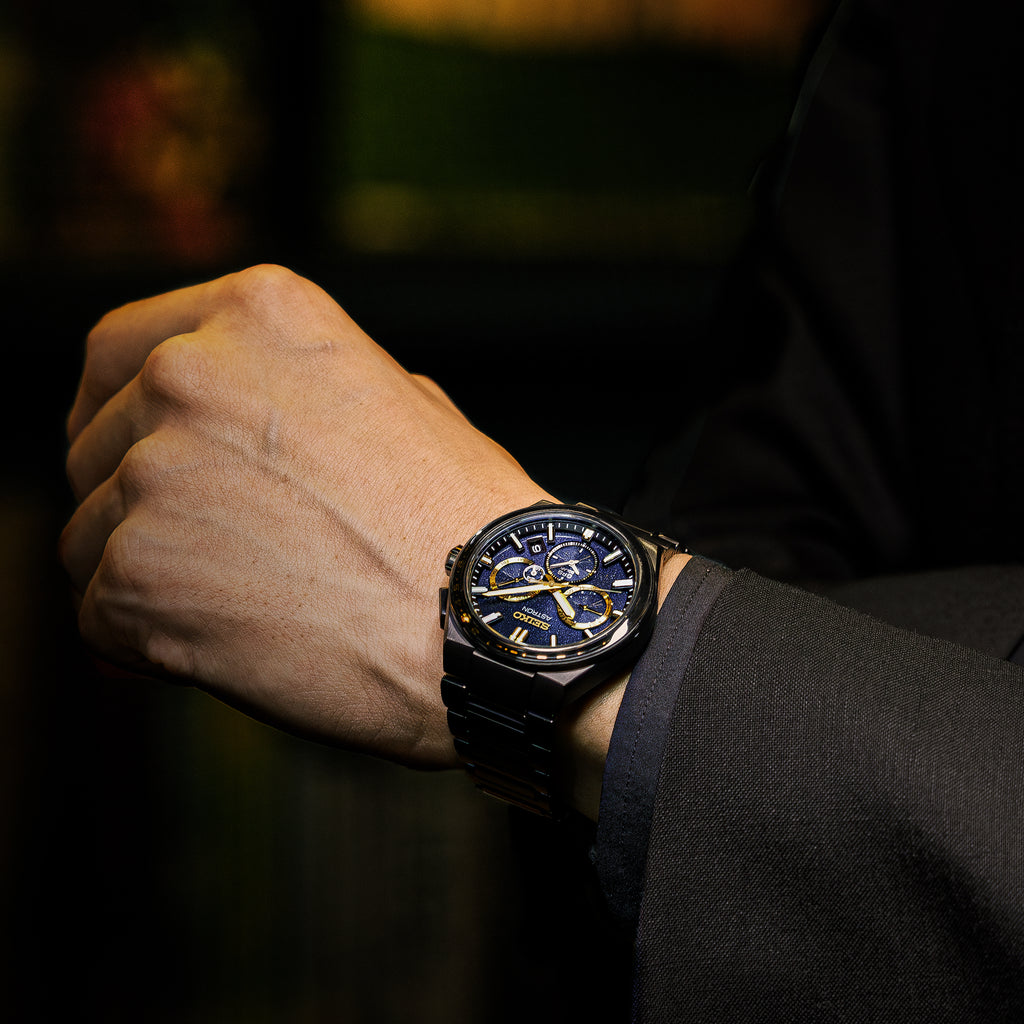 Seiko Astron Morning Star 5X53 Solar GPS Limited Edition Watch - Lifestyle Shot on Wrist