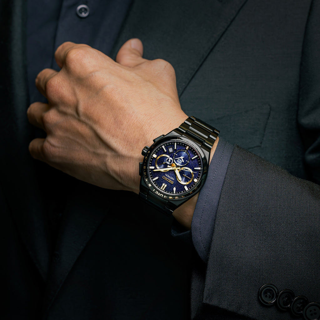 Astron Morning Star 5X53 Solar GPS Limited Edition Watch Lifestyle Shot