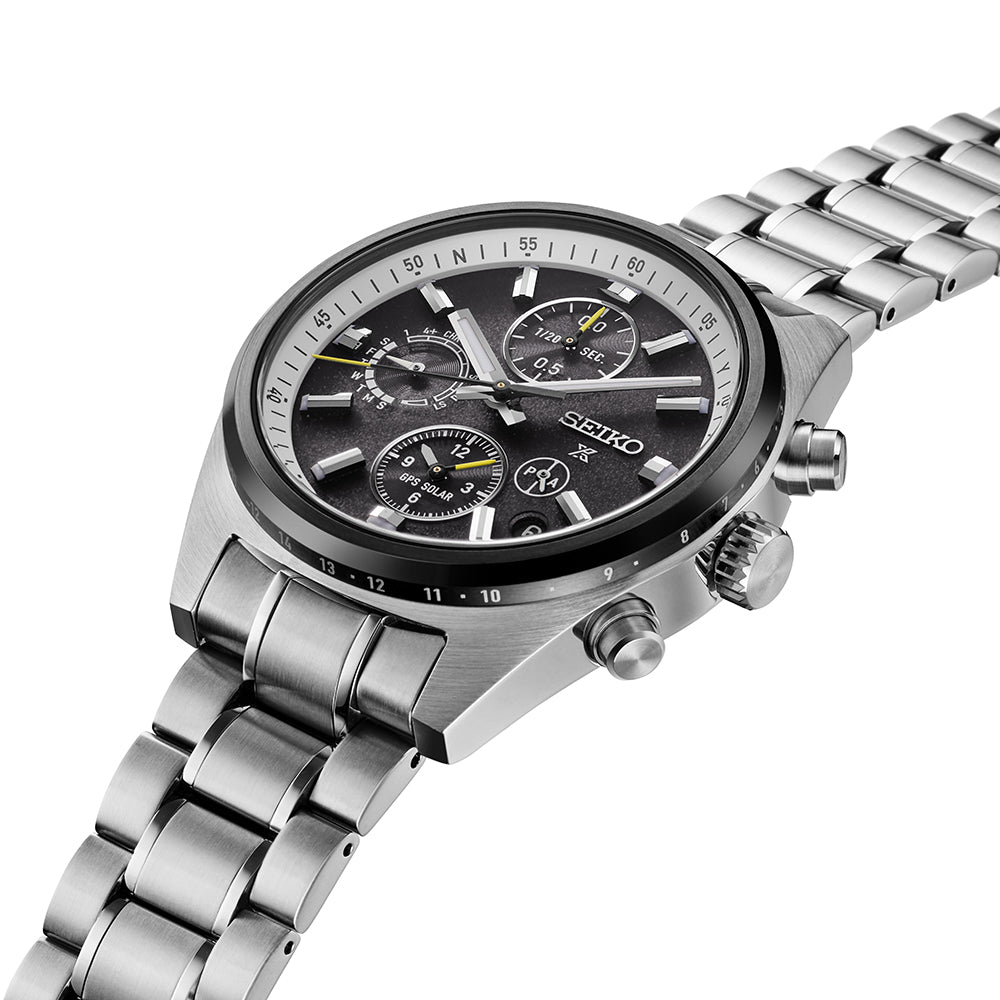 Seiko Prospex GPS Solar Chronograph Black Watch SSH167J1