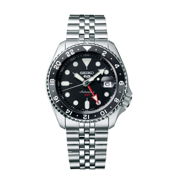 Seiko 5 Sports Black Grape GMT SKX Re-Interpretation Watch SSK001K1