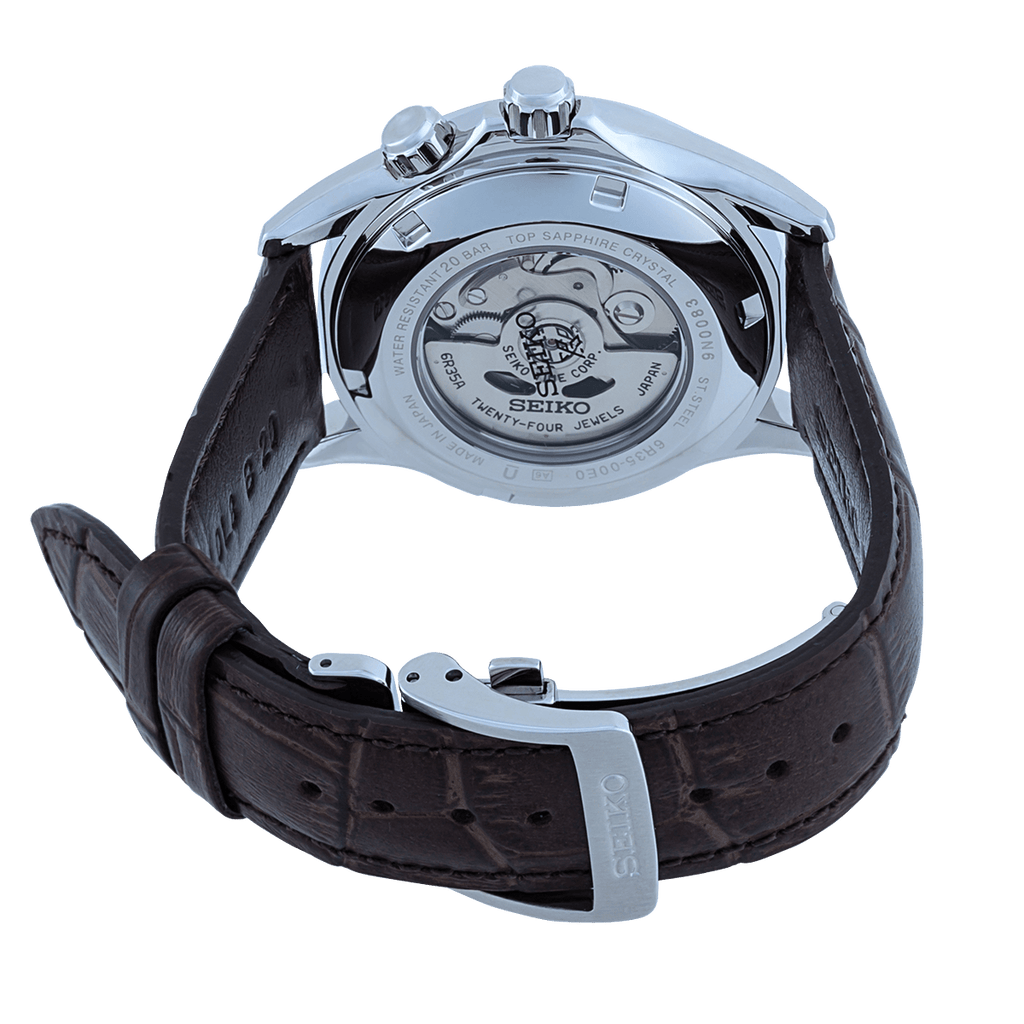 Seiko Prospex Automatic Watch SPB121J1 with Leather Band
