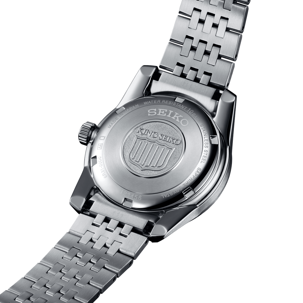 Back Side of King Seiko Mechanical Watch SPB283J1