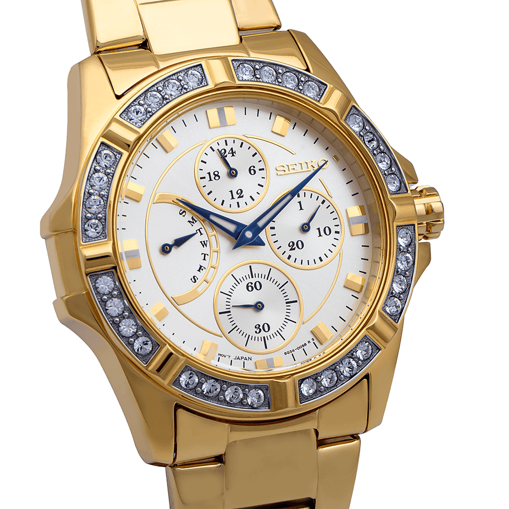 Seiko Ladies Lord Multi-function Watch SRLZ86P1 with White Dial