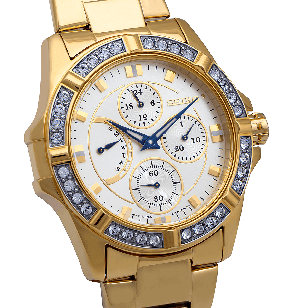 SEIKO Oyster Perpetual ゴールドシルバー 時計 Seiko Lord Multi-function Watch SRLZ86P1