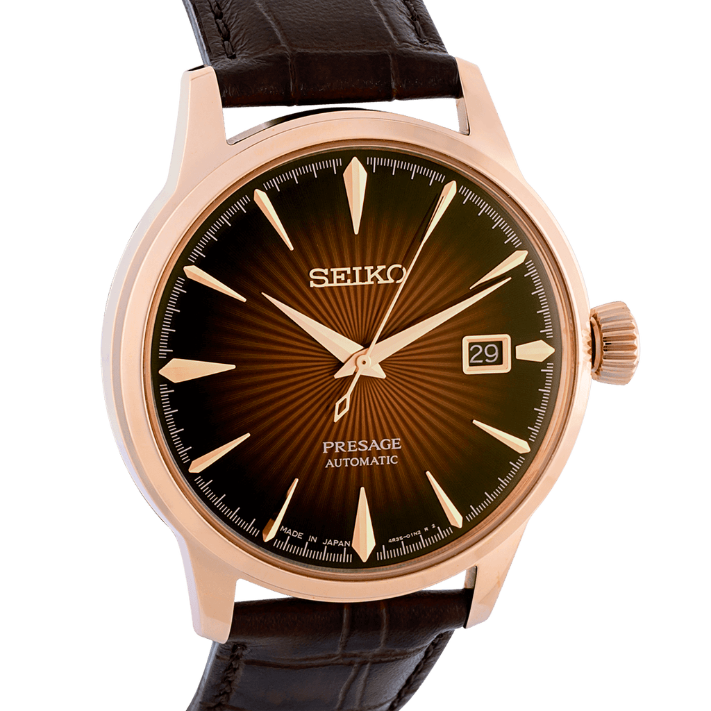 Seiko Presage Automatic Watch SRPB46J1 with 40.5 mm Round Brown Dial