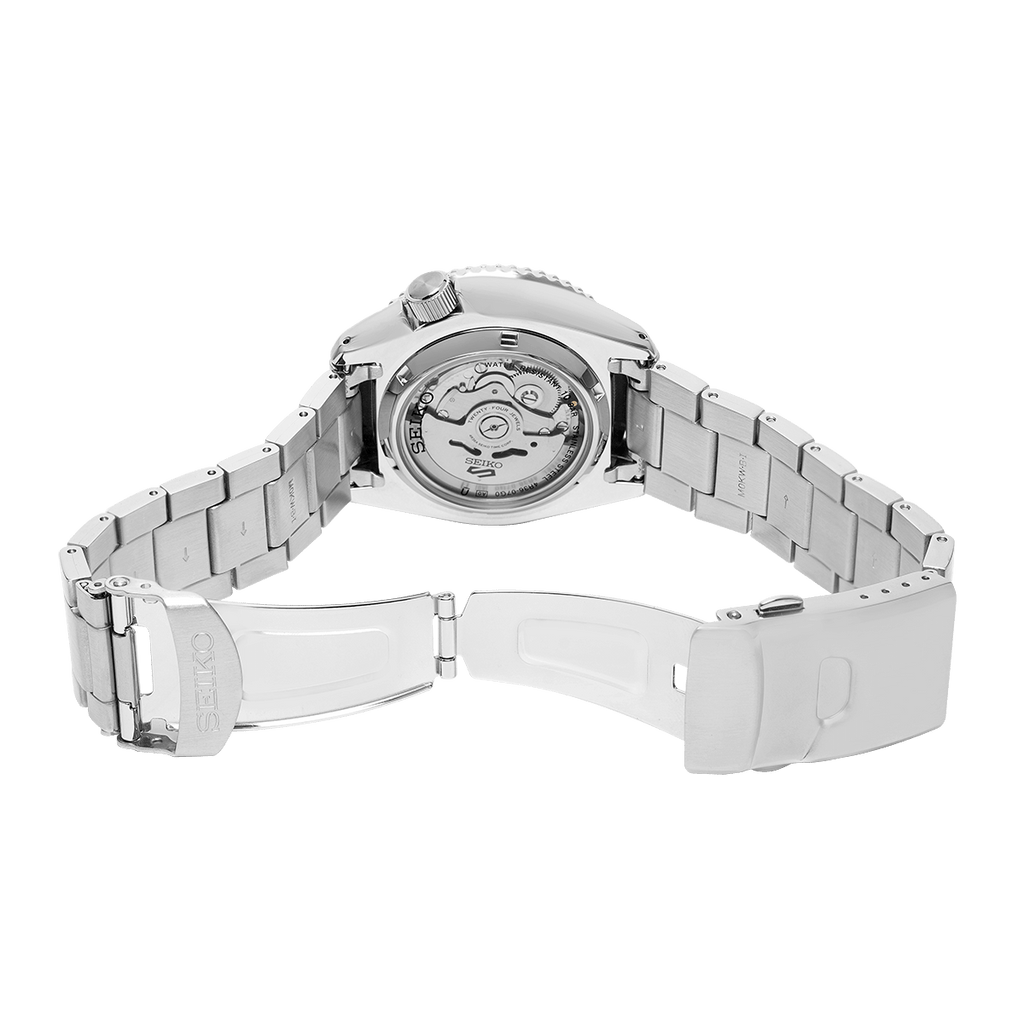 Seiko 5 Sports Watch SRPD53K1 with Hardlex Glass and See Through Case Back