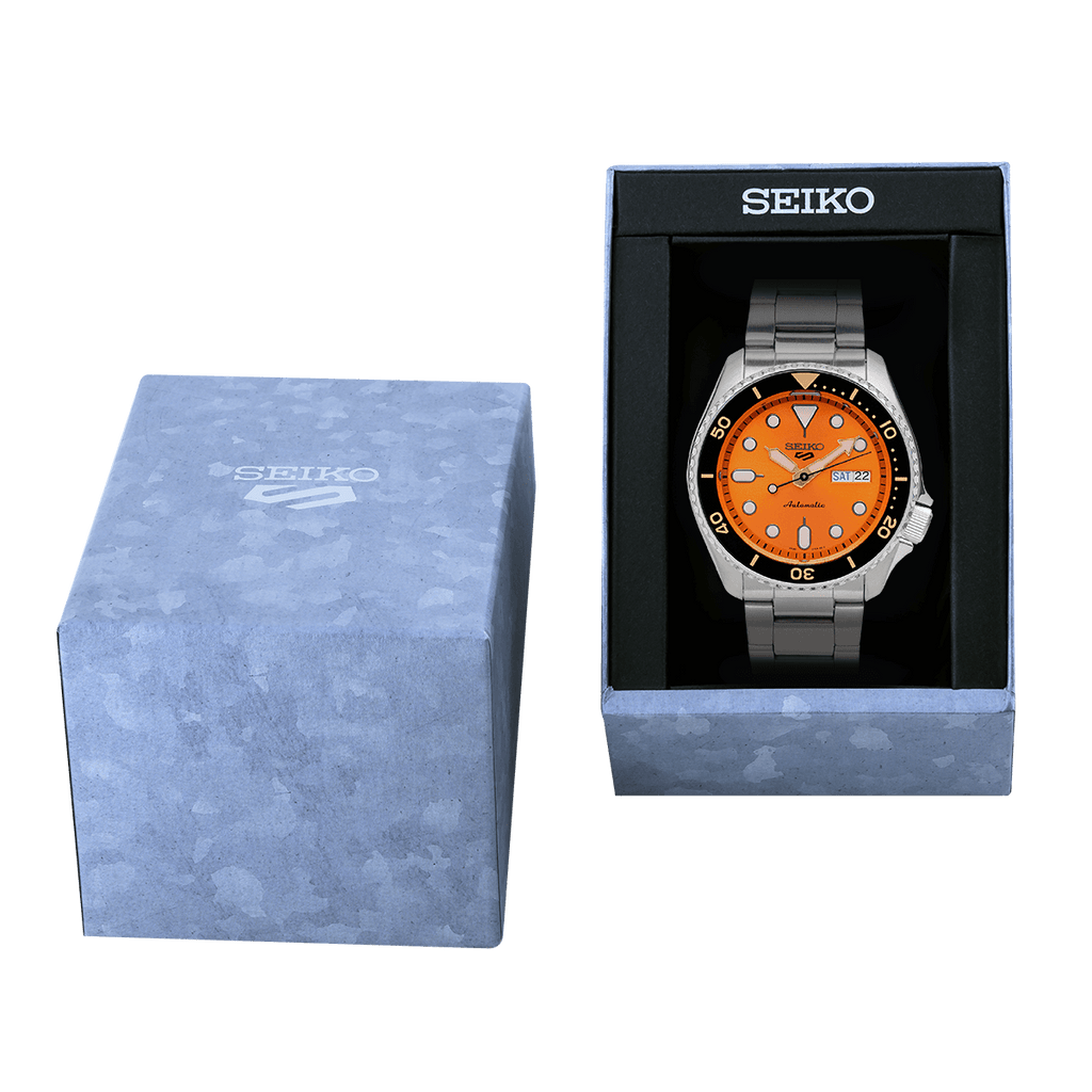 Seiko 5 Sports Automatic Watch SRPD59K1 with Blue Box