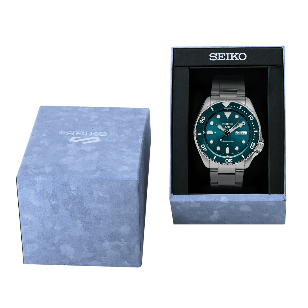 Seiko 5 Sports Automatic Watch SRPD61K1 with Storage Box Organizer