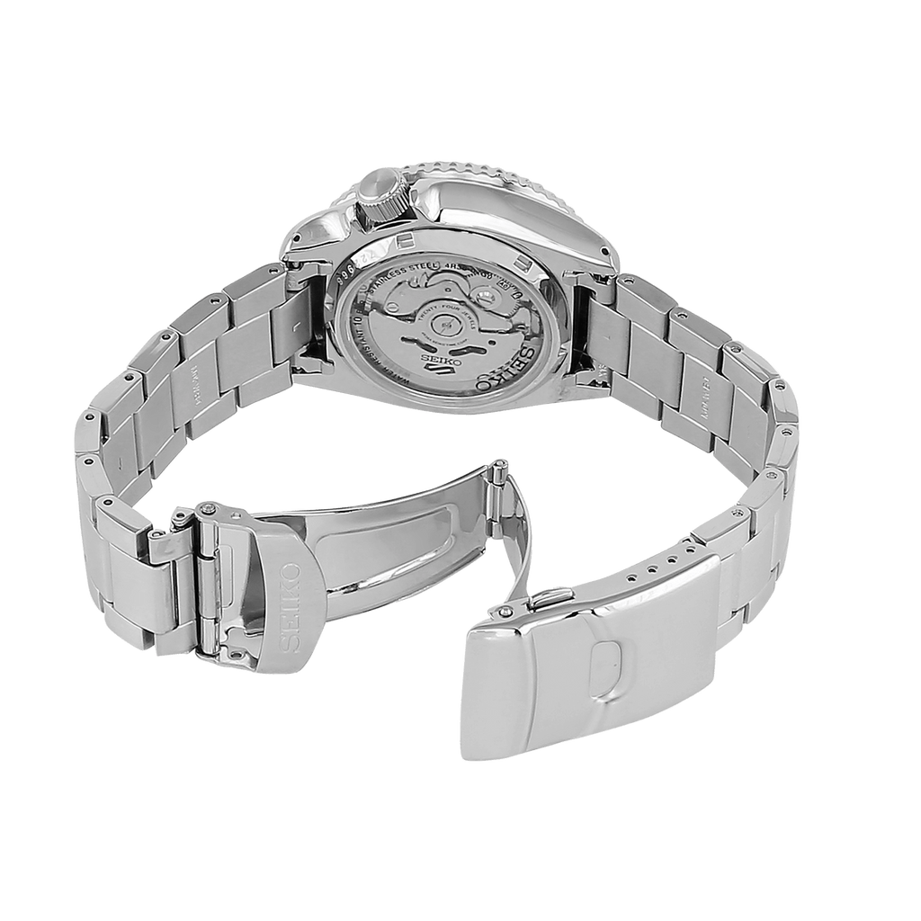 Seiko 5 Sports SRPD63K1 with a see-through Case Back