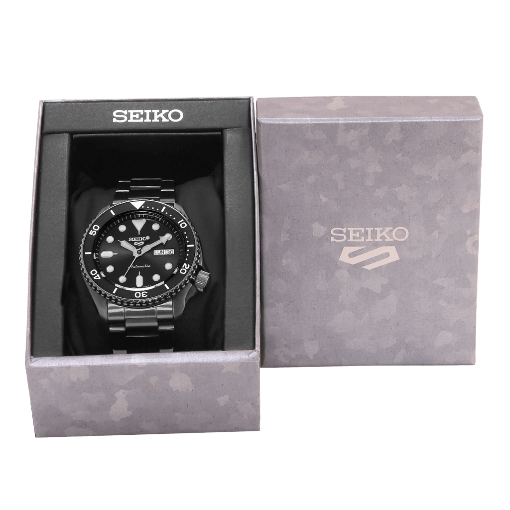 Seiko 5 Sports Automatic Watch SRPD65K1 Placed in Box