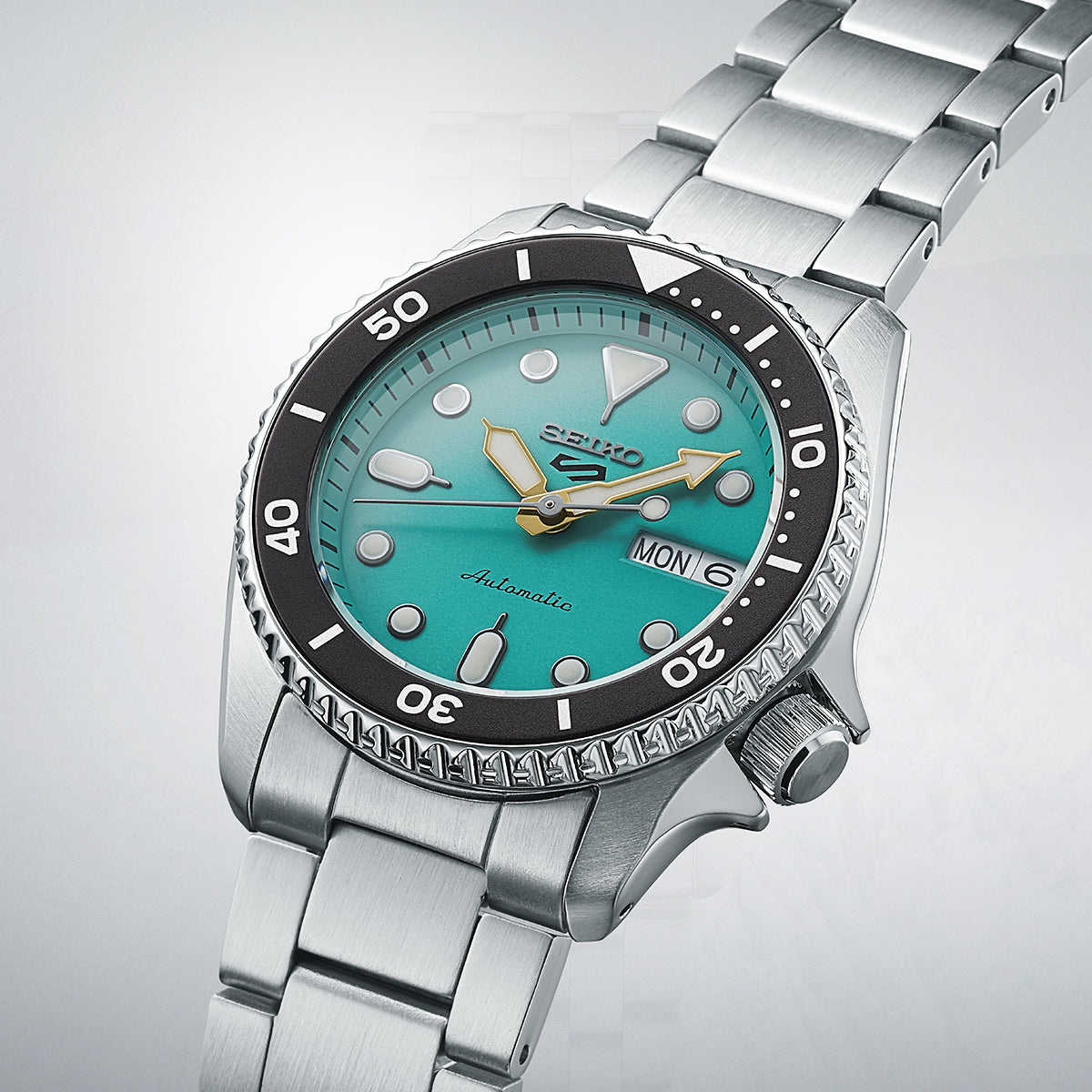 Seiko 5 Sports SKX Midi Teal Watch SRPK33K1