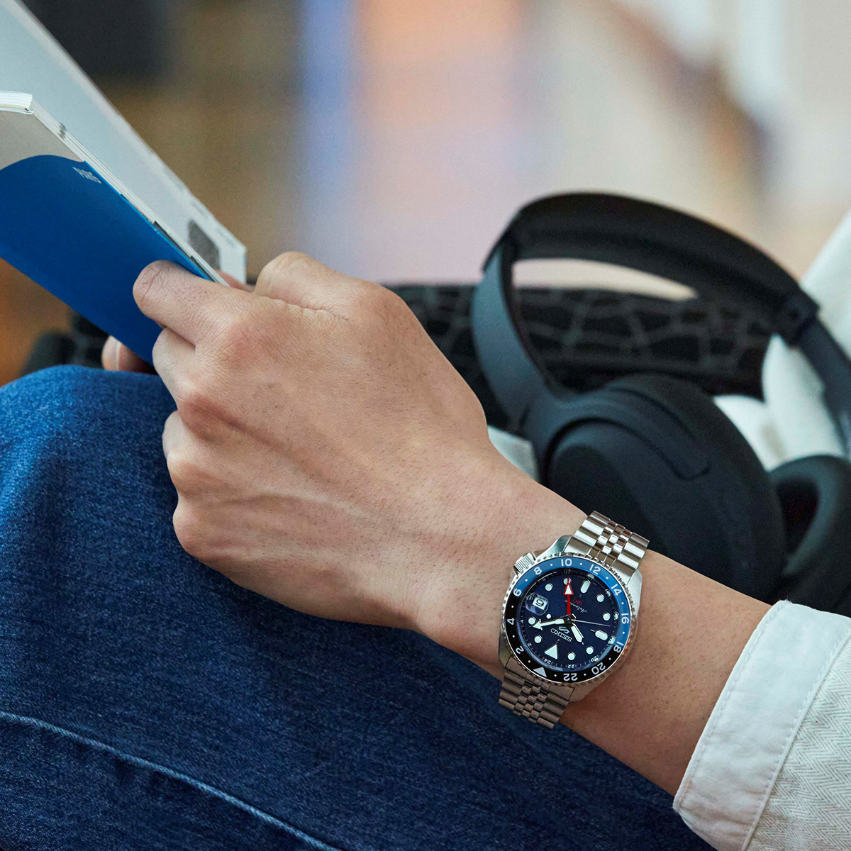 Seiko Sports Blueberry GMT SKX Re-Interpretation SSK003K1